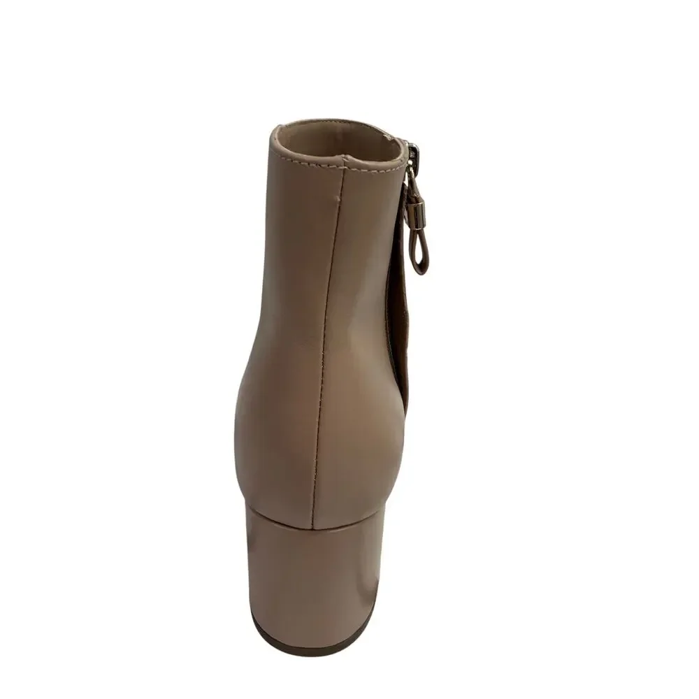 Kate Spade Women’s Boots sz 8 Amelie Nude Leather NEW # box 973
